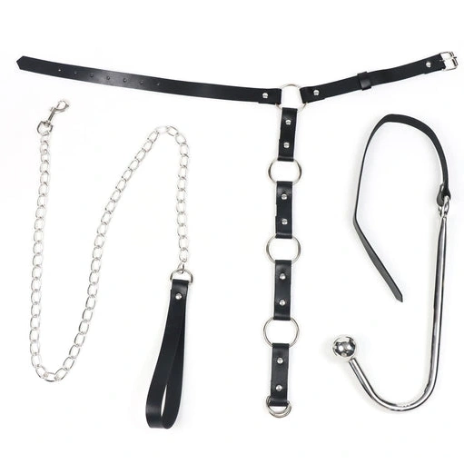 with 5853 Kinky EverydayUse Anal Collar and Leash Hook 0801